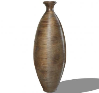 异域风格装饰花瓶SU模型下载_sketchup草图大师SKP模型