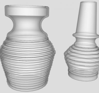 宜家装饰花瓶SU模型下载_sketchup草图大师SKP模型