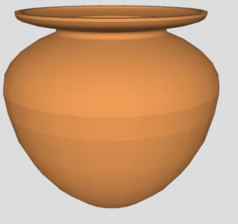 希腊风格陶罐SU模型下载_sketchup草图大师SKP模型