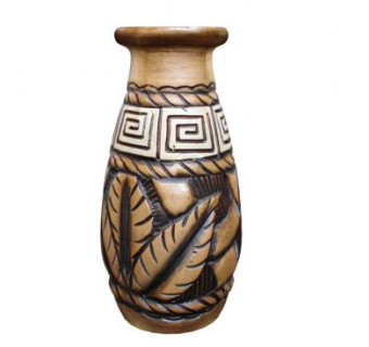 浮雕装饰陶瓷花瓶SU模型下载_sketchup草图大师SKP模型