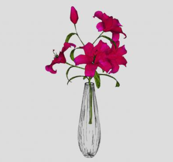 简约茶几装饰花瓶SU模型下载_sketchup草图大师SKP模型