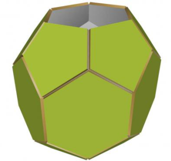 淡绿色几何艺术花瓶SU模型下载_sketchup草图大师SKP模型