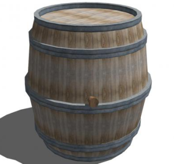 酒窖酒桶容器SU模型下载_sketchup草图大师SKP模型