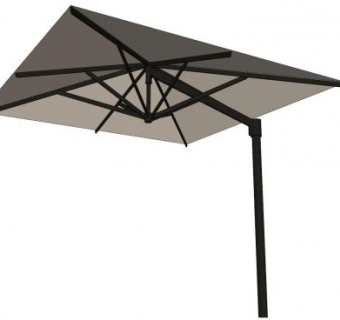 户外遮阳伞支架SU模型下载_sketchup草图大师SKP模型