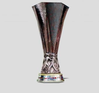 欧洲联盟杯奖杯SU模型下载_sketchup草图大师SKP模型