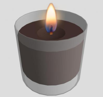 家居迷你香薰蜡烛SU模型下载_sketchup草图大师SKP模型