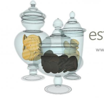 欧式玻璃罐和饼干SU模型下载_sketchup草图大师SKP模型