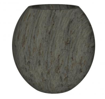 装饰性大型陶罐SU模型下载_sketchup草图大师SKP模型