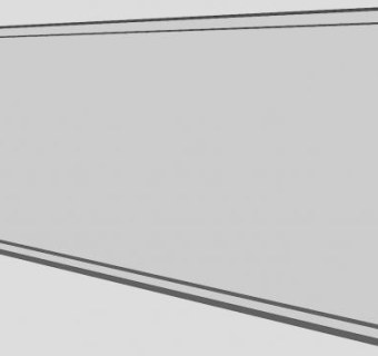 窗格立体效果图SU模型下载_sketchup草图大师SKP模型