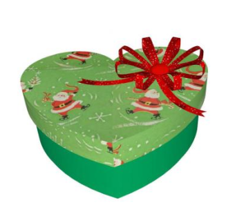 圣诞爱心礼物装饰盒SU模型下载_sketchup草图大师SKP模型