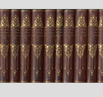 成套皮革书籍书册分类SU模型下载_sketchup草图大师SKP模型