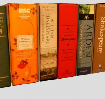 莎士比亚的书籍书册SU模型下载_sketchup草图大师SKP模型