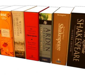 莎士比亚书刊书籍SU模型下载_sketchup草图大师SKP模型