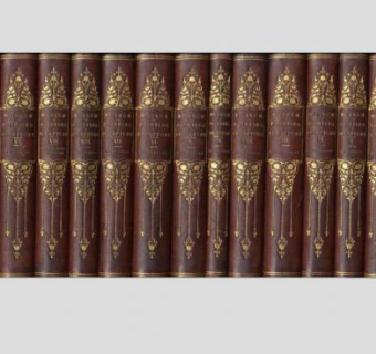 古典皮革书籍书册SU模型下载_sketchup草图大师SKP模型