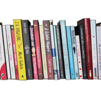 各类现代书籍立体展示SU模型下载_sketchup草图大师SKP模型