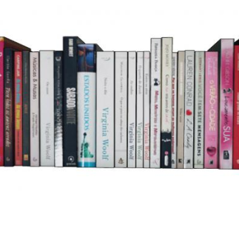 浅色系书皮封面设计书籍展示SU模型下载_sketchup草图大师SKP模型