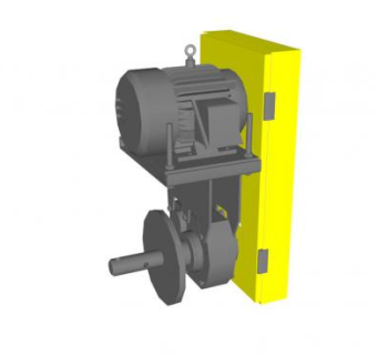 道奇scxt225减速机SU模型_su模型下载 草图大师模型_SKP模型