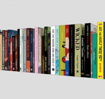 书店阅读书籍的摆放SU模型下载_sketchup草图大师SKP模型