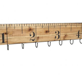 木制量尺衣钩挂架SU模型下载_sketchup草图大师SKP模型