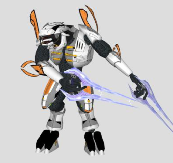 3D机器人的SU模型_su模型下载 草图大师模型_SKP模型