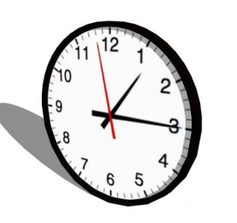 现代简约圆形时钟SU模型下载_sketchup草图大师SKP模型