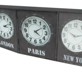 黑色金属城市时间时钟SU模型下载_sketchup草图大师SKP模型