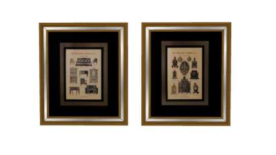 古典绘画欧洲家具系列挂画SU模型下载_sketchup草图大师SKP模型