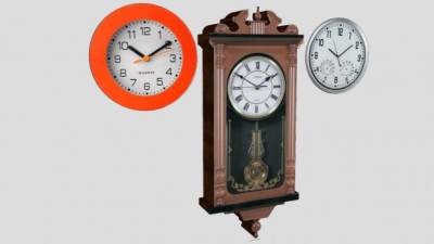 现代复古系列挂钟SU模型下载_sketchup草图大师SKP模型