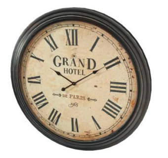 怀旧风格壁挂时钟SU模型下载_sketchup草图大师SKP模型