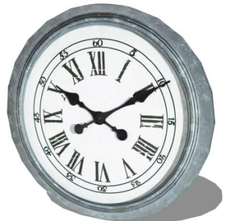 当代石英罗马时钟SU模型下载_sketchup草图大师SKP模型