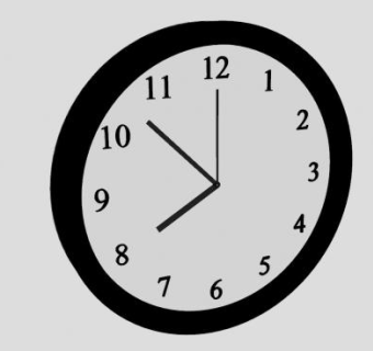 教室壁挂现代时钟SU模型下载_sketchup草图大师SKP模型