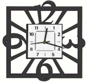 现代个性时尚时钟SU模型下载_sketchup草图大师SKP模型