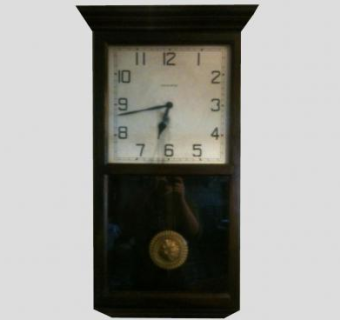 欧式古董挂钟SU模型下载_sketchup草图大师SKP模型