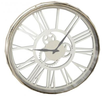 金属玻璃机械罗马数字钟SU模型下载_sketchup草图大师SKP模型