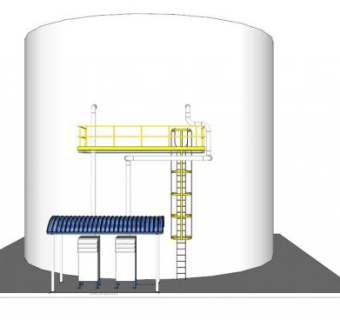 工业过滤器SU模型_su模型下载 草图大师模型_SKP模型
