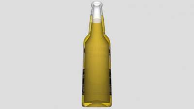 科罗娜啤酒酒水酒瓶SU模型下载_sketchup草图大师SKP模型