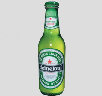 喜力啤酒瓶酒水SU模型下载_sketchup草图大师SKP模型