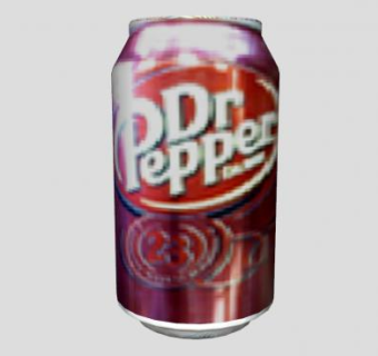 胡椒博士碳酸饮料SU模型下载_sketchup草图大师SKP模型