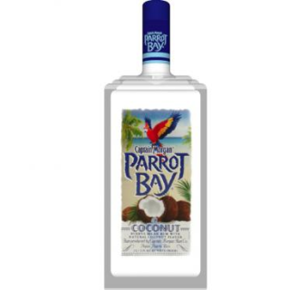 鹦鹉湾椰子朗姆酒瓶SU模型下载_sketchup草图大师SKP模型