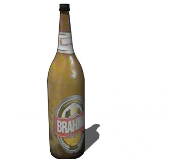 梵天标签酒瓶酒水SU模型下载_sketchup草图大师SKP模型