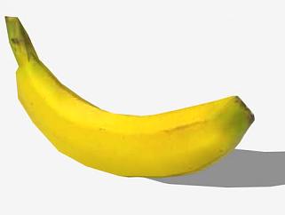 3D<em>水果</em>香蕉SU模型下载_sketchup草图大师SKP模型