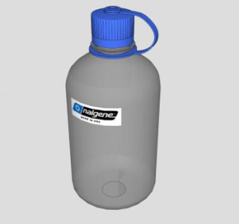 耐尔根水瓶SU模型下载_sketchup草图大师SKP模型