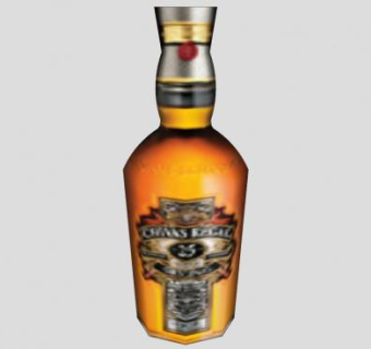 国外品牌啤酒酒瓶SU模型下载_sketchup草图大师SKP模型