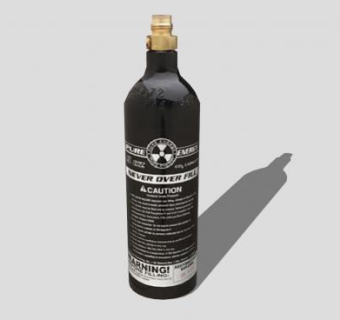 纯能源二氧化碳气罐SU模型下载_sketchup草图大师SKP模型