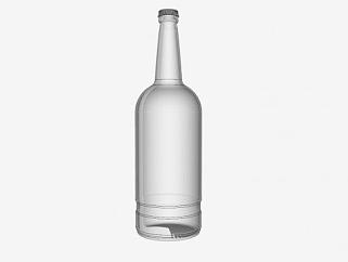 透明玻璃<em>酒瓶</em>瓶盖SU模型下载_sketchup草图大师SKP模型