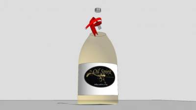 玻璃酒瓶酒水装饰SU模型下载_sketchup草图大师SKP模型