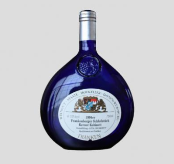 洋酒品牌蓝色酒瓶标签SU模型下载_sketchup草图大师SKP模型