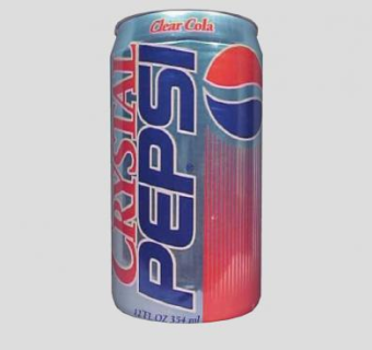 老款百事可乐易拉罐SU模型下载_sketchup草图大师SKP模型