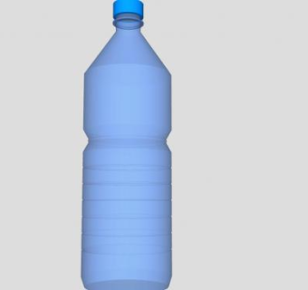 矿泉水瓶SU模型下载_sketchup草图大师SKP模型