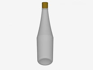 <em>透明</em>玻璃瓶瓶塞SU模型下载_sketchup草图大师SKP模型